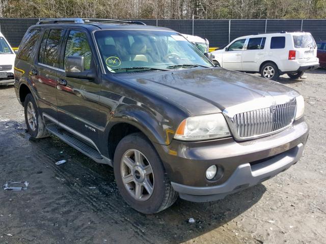 5LMEU88H15ZJ27595 - 2005 LINCOLN AVIATOR 棕色 照片 1