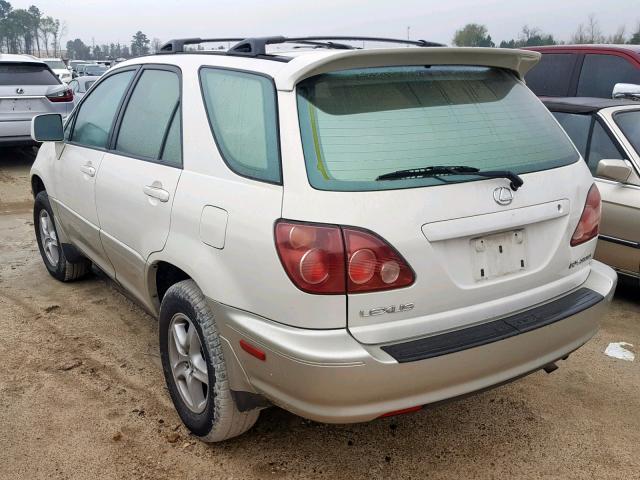 JT6GF10U6Y0080526 - 2000 LEXUS RX 300 WHITE photo 3