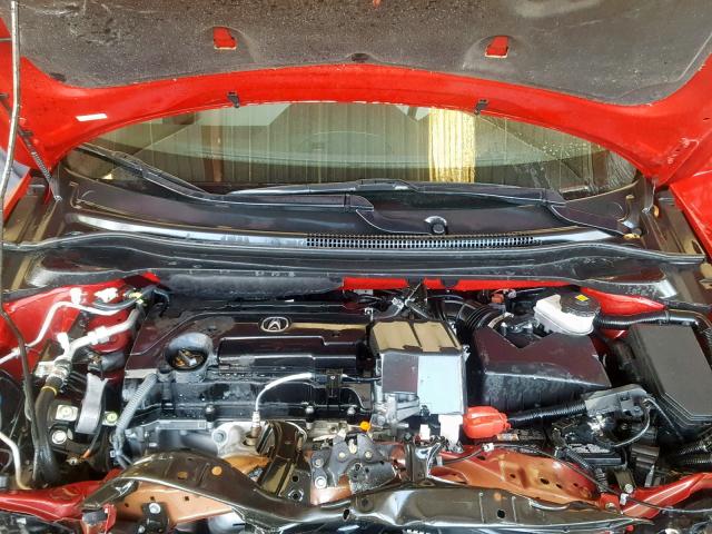 19UDE2F35HA004925 - 2017 ACURA ILX BASE RED photo 7