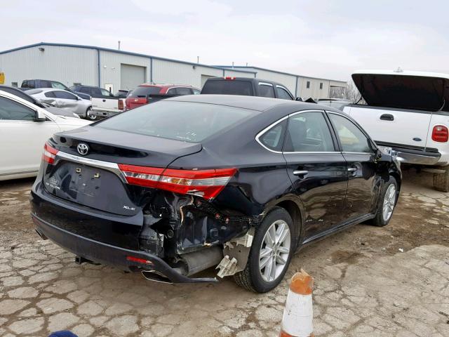 4T1BK1EB8DU002821 - 2013 TOYOTA AVALON BAS BLACK photo 4