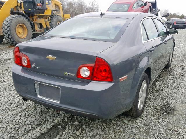 1G1ZF57568F247755 - 2008 CHEVROLET MALIBU HYB CHARCOAL photo 4