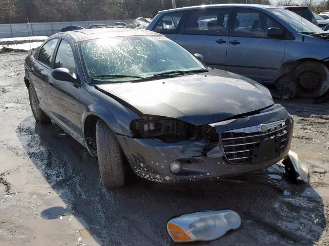 1C3EL56R05N539412 - 2005 CHRYSLER SEBRING TO GRAY photo 1