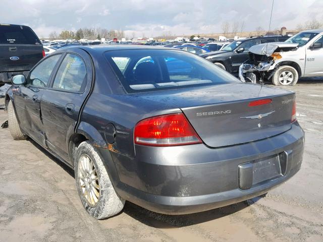 1C3EL56R05N539412 - 2005 CHRYSLER SEBRING TO GRAY photo 3