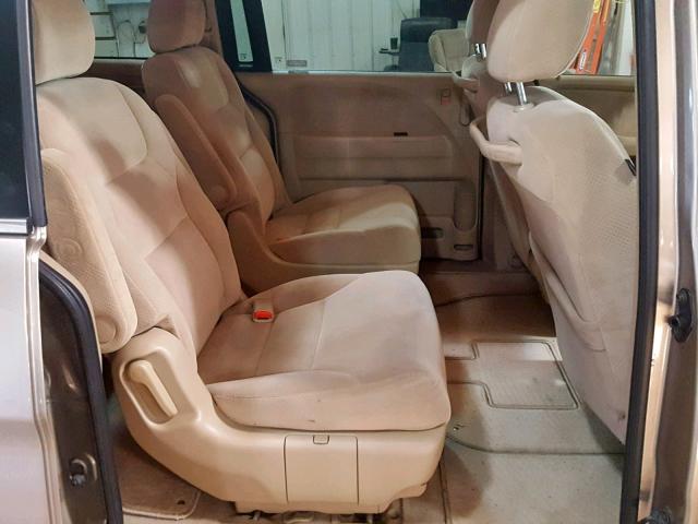 5FNRL38226B108488 - 2006 HONDA ODYSSEY LX TAN photo 6