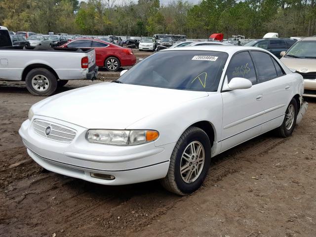 2G4WB52KX31219536 - 2003 BUICK REGAL LS WHITE photo 2