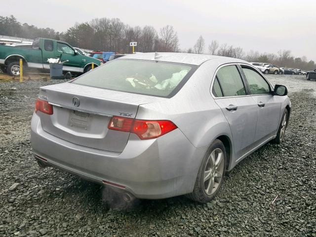 JH4CU2F68CC030650 - 2012 ACURA TSX TECH SILVER photo 4