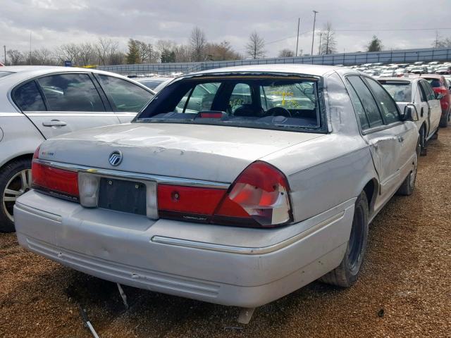 2MEFM74W9YX617480 - 2000 MERCURY GRAND MARQ BLUE photo 4