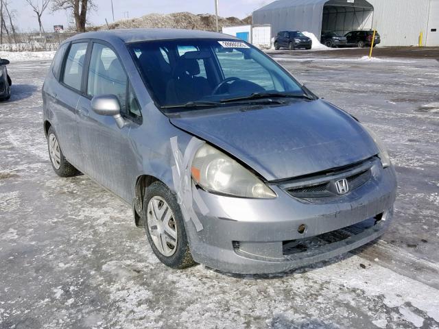 JHMGD37447S811200 - 2007 HONDA FIT GRAY photo 1