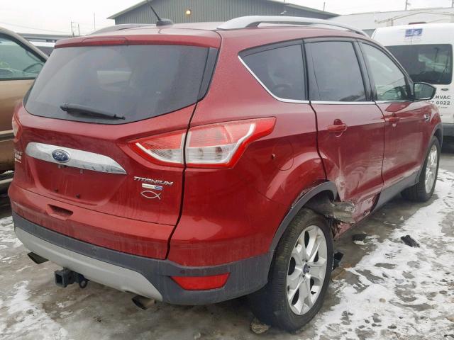 1FMCU9J90GUC65101 - 2016 FORD ESCAPE TIT RED photo 4