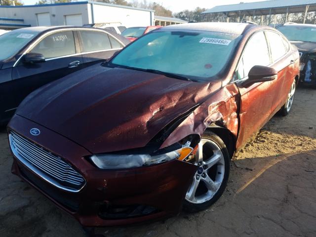 3FA6P0H71GR323366 - 2016 FORD FUSION SE  photo 2