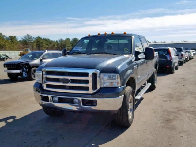 1FTWW31P65EB95201 - 2005 FORD F350 SRW S GREEN photo 2