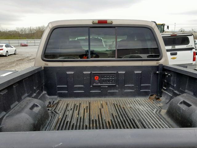 1FTSW31P04EC61982 - 2004 FORD F350 SRW S BROWN photo 6