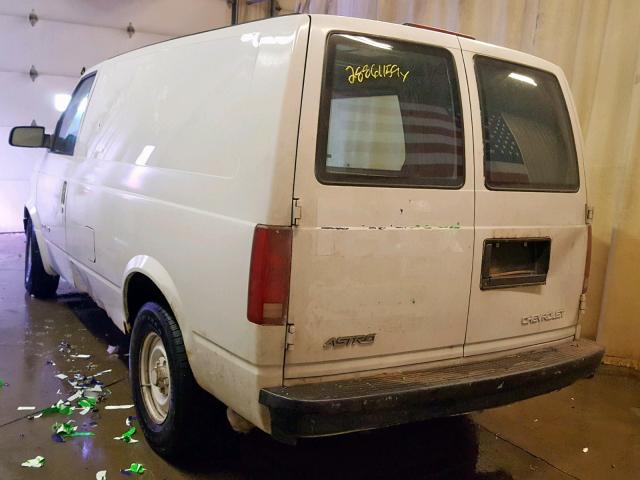 1GCDL19W3YB137407 - 2000 CHEVROLET ASTRO WHITE photo 3