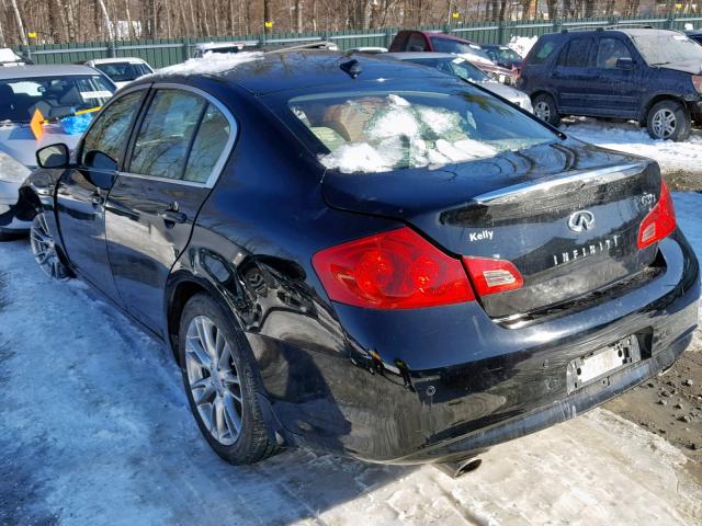 JN1CV6AR6BM355333 - 2011 INFINITI G37 BLACK photo 3