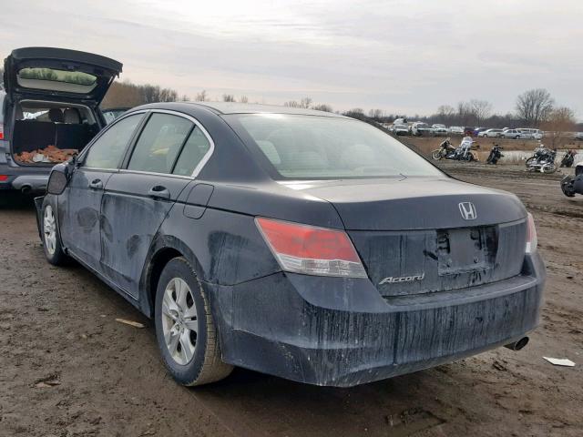 1HGCP26479A007714 - 2009 HONDA ACCORD LXP BLACK photo 3