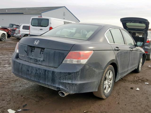 1HGCP26479A007714 - 2009 HONDA ACCORD LXP BLACK photo 4