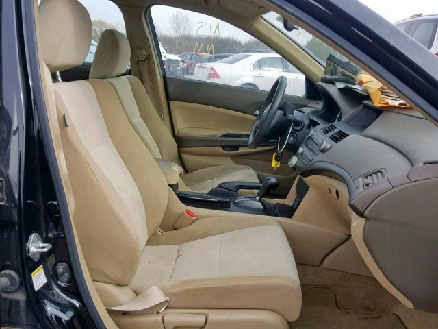 1HGCP26479A007714 - 2009 HONDA ACCORD LXP BLACK photo 5