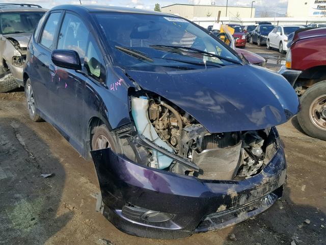 JHMGE8H55DC066271 - 2013 HONDA FIT SPORT PURPLE photo 1