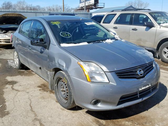 3N1AB6AP3BL644971 - 2011 NISSAN SENTRA 2.0 SILVER photo 1