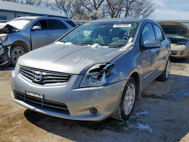 3N1AB6AP3BL644971 - 2011 NISSAN SENTRA 2.0 SILVER photo 2