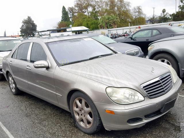 WDBNG83J83A373725 - 2003 MERCEDES-BENZ S 430 4MAT GRAY photo 1