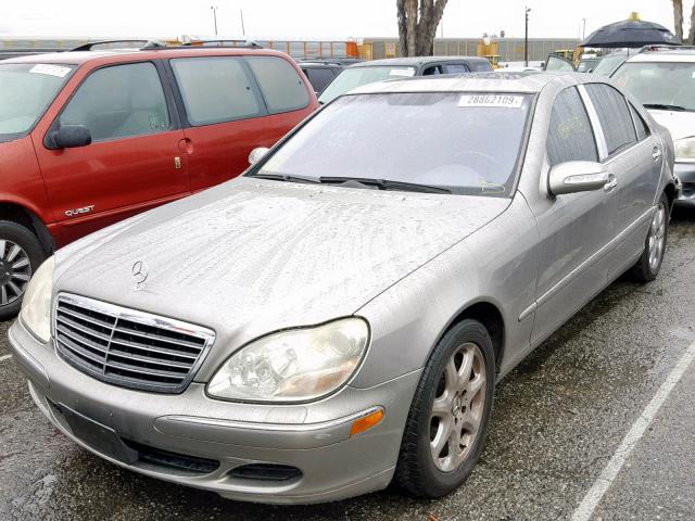 WDBNG83J83A373725 - 2003 MERCEDES-BENZ S 430 4MAT GRAY photo 2