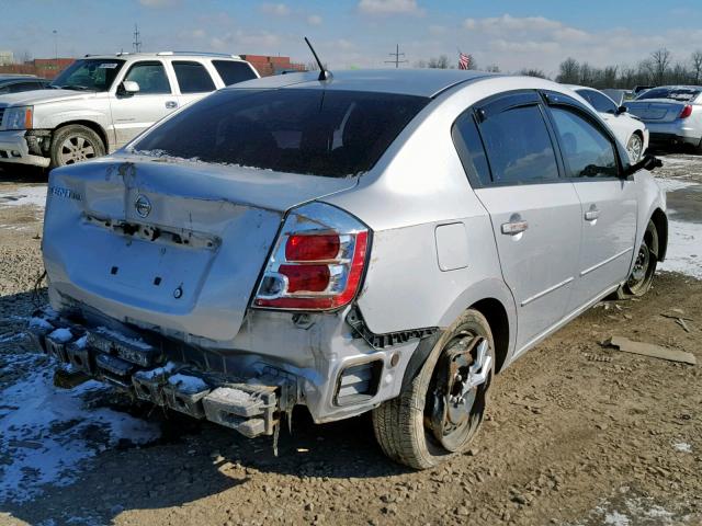 3N1AB61E09L685325 - 2009 NISSAN SENTRA 2.0 SILVER photo 4