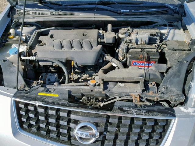 3N1AB61E09L685325 - 2009 NISSAN SENTRA 2.0 SILVER photo 7