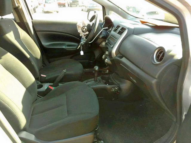 3N1CE2CP2EL393113 - 2014 NISSAN VERSA NOTE SILVER photo 5