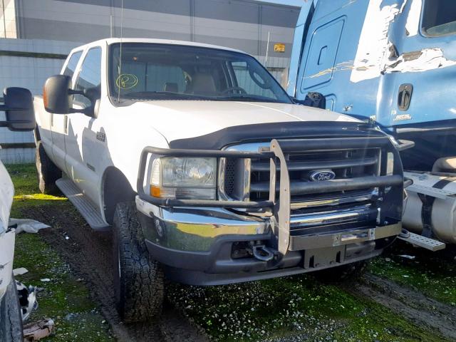 1FTSW31P34EA32972 - 2004 FORD F350 SRW S WHITE photo 1