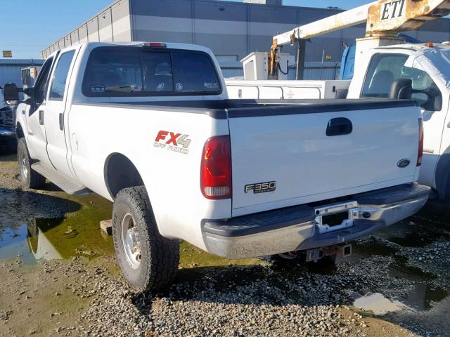 1FTSW31P34EA32972 - 2004 FORD F350 SRW S WHITE photo 3