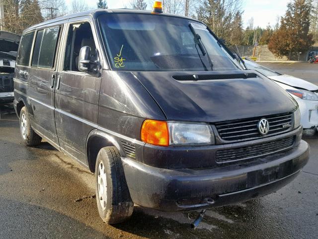 WV2KH2701XH104853 - 1999 VOLKSWAGEN EUROVAN GL BLACK photo 1