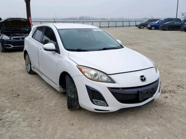 JM1BL1H59A1234932 - 2010 MAZDA 3 S WHITE photo 1