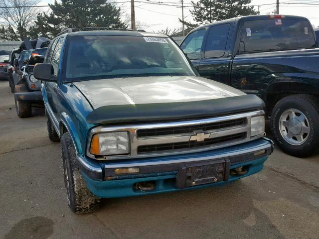 1GNDT13W7S2105633 - 1995 CHEVROLET BLAZER BLUE photo 1