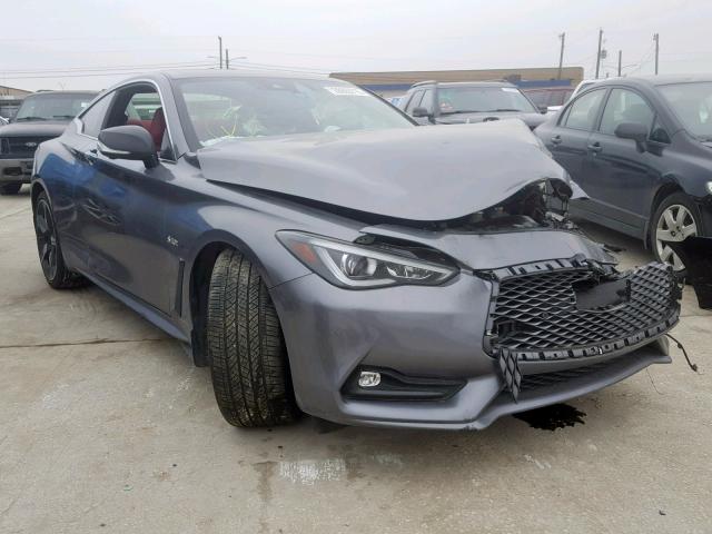 JN1FV7EL4JM631113 - 2018 INFINITI Q60 RED SP GRAY photo 1