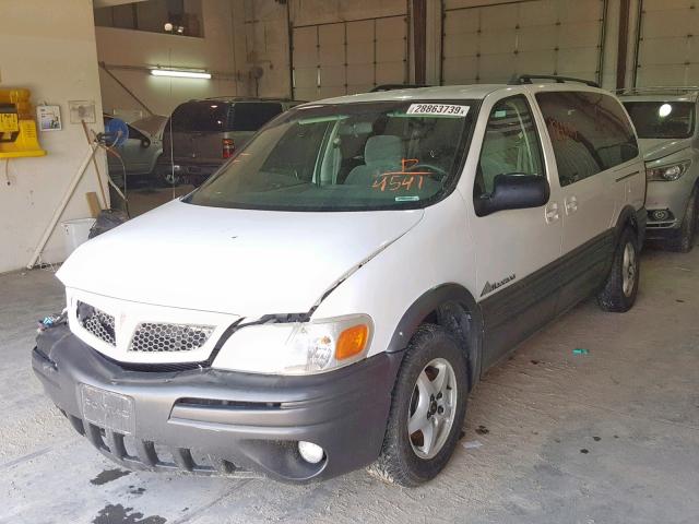 1GMDV23E95D134541 - 2005 PONTIAC MONTANA WHITE photo 2