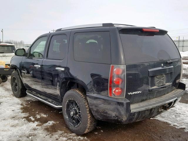 1GKFK63857J367686 - 2007 GMC YUKON DENA BLACK photo 3