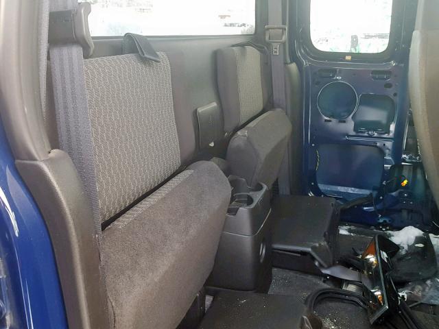 1GCJTCFE2C8160807 - 2012 CHEVROLET COLORADO L BLUE photo 6