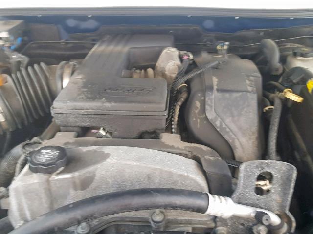 1GCJTCFE2C8160807 - 2012 CHEVROLET COLORADO L BLUE photo 7