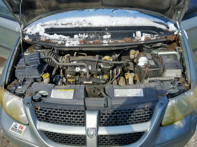 1D4GP45363B126671 - 2003 DODGE CARAVAN SP SILVER photo 7