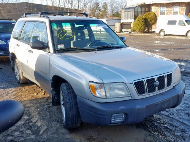 JF1SF63531H769196 - 2001 SUBARU FORESTER L SILVER photo 1