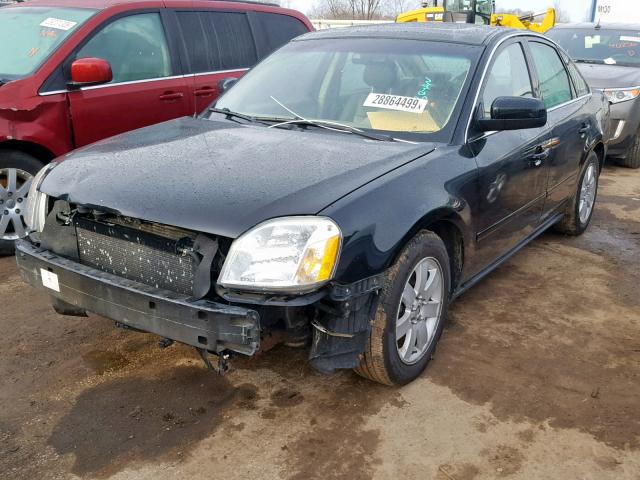 1MEFM40146G609234 - 2006 MERCURY MONTEGO LU BLACK photo 2