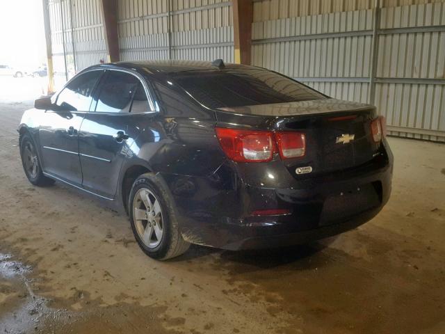 1G11B5SAXDF136102 - 2013 CHEVROLET MALIBU LS BLACK photo 3