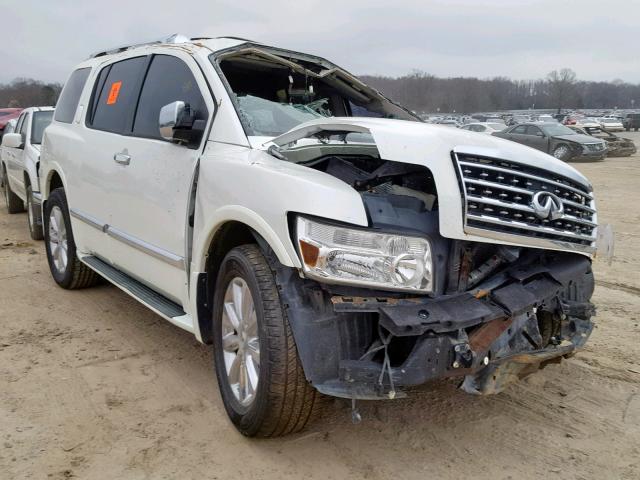 5N3AA08C38N901395 - 2008 INFINITI QX56 WHITE photo 1