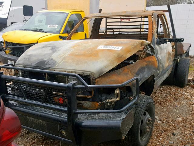 3B7MF3666YM218059 - 2000 DODGE RAM 3500 BROWN photo 2