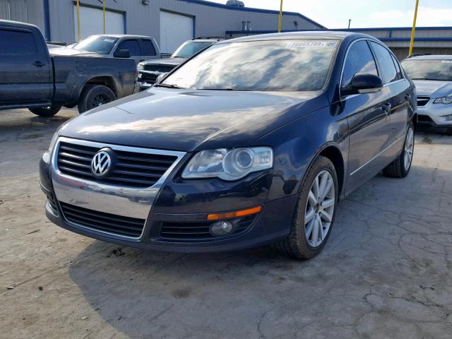 WVWJK7AN8AE056211 - 2010 VOLKSWAGEN PASSAT KOM BLACK photo 2