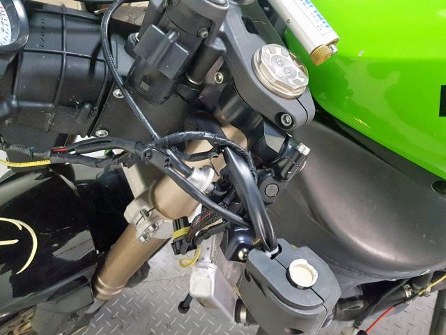 JKAZX4R129A011850 - 2009 KAWASAKI ZX600 R GREEN photo 15