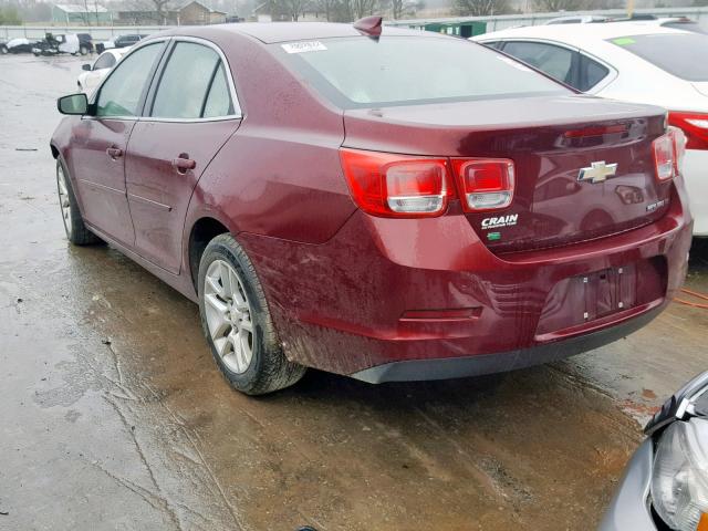 1G11C5SA8GF107215 - 2016 CHEVROLET MALIBU LIM BURGUNDY photo 3