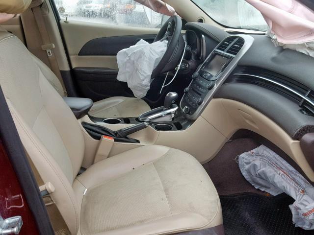 1G11C5SA8GF107215 - 2016 CHEVROLET MALIBU LIM 勃艮第红 照片 5