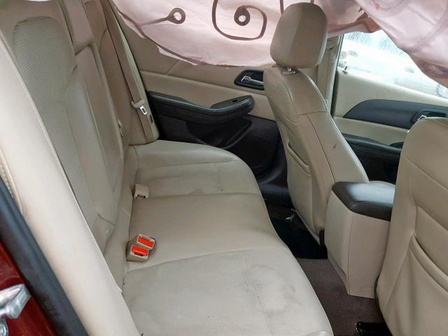 1G11C5SA8GF107215 - 2016 CHEVROLET MALIBU LIM 勃艮第红 照片 6